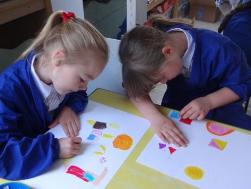 Year 3 study the painting 'Castle and Sun'