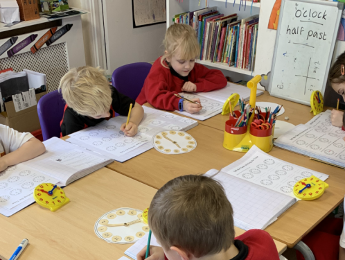 Year 1 - Telling time and selling houses
