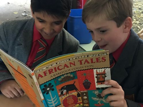 Year 5 write their own African tales