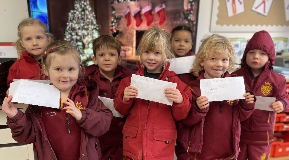 Reception - Christmas letters and crafts
