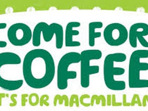 MacMillan Coffee Morning Friday 27 September