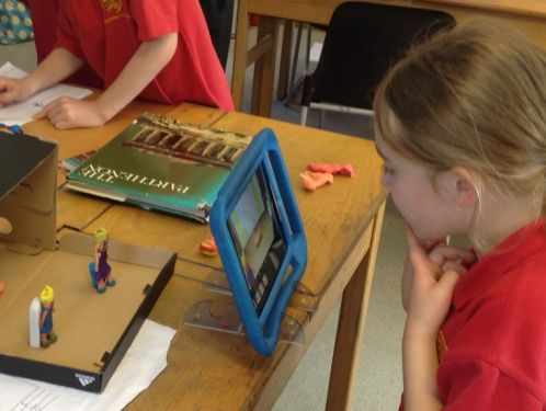 Year 3 create animations about their favourite Greek myths