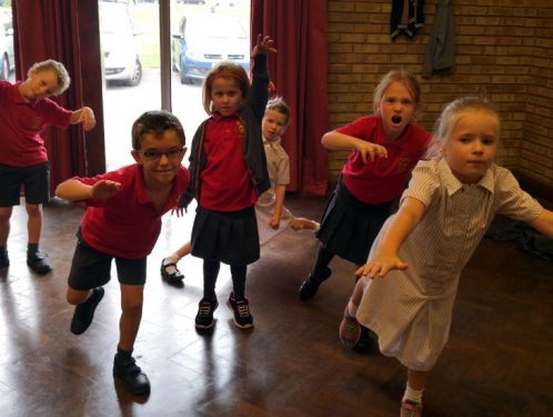 Year 2 children embrace English topic - Roald Dahl