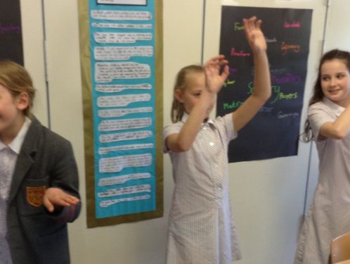 Year 5 get sporty in French lessons