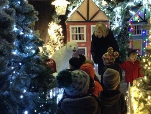 Preschool visit a magical Winter Wonderland