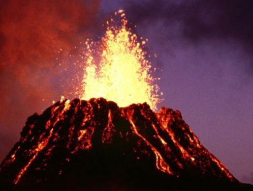 Year 4 create volcano poems using figurative language